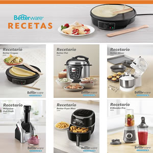 BETTERWARE: Descarga GRATIS Tu Recetario